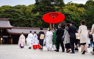 japanese wedding to illustrate life after marriage