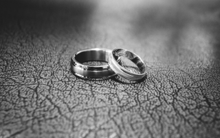 two rings to illustrate clients who remarry