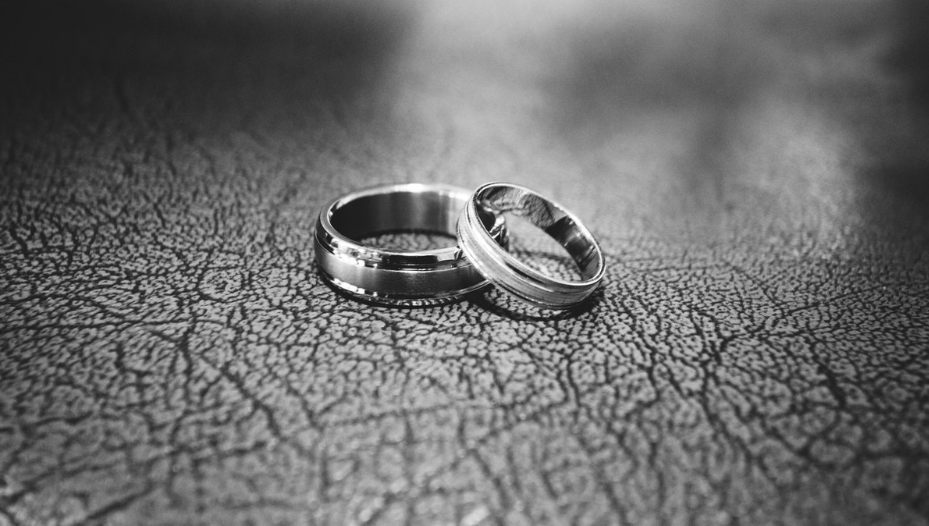 two rings to illustrate clients who remarry