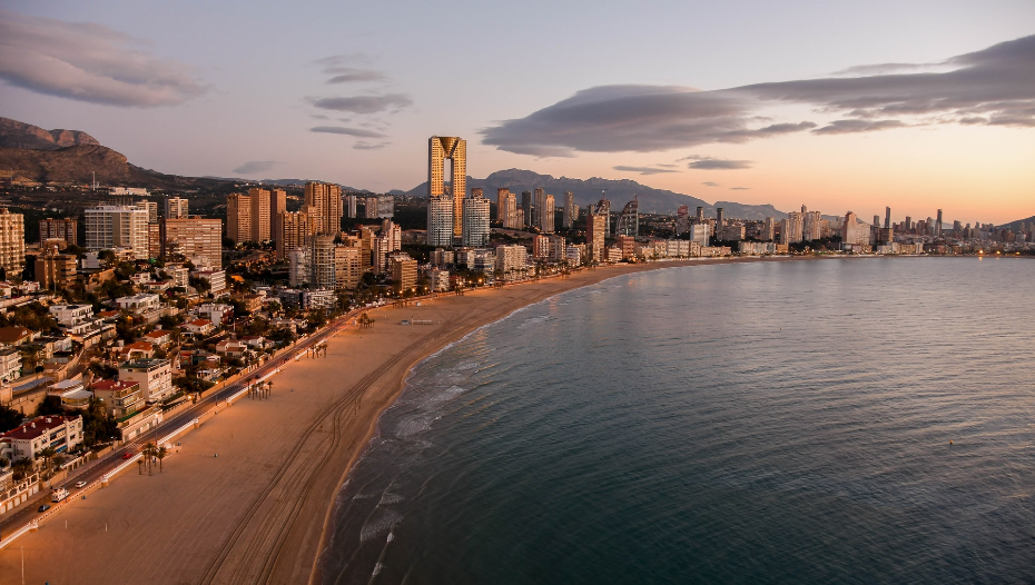 picture of benidorm to illustrate Lisdoonvarna