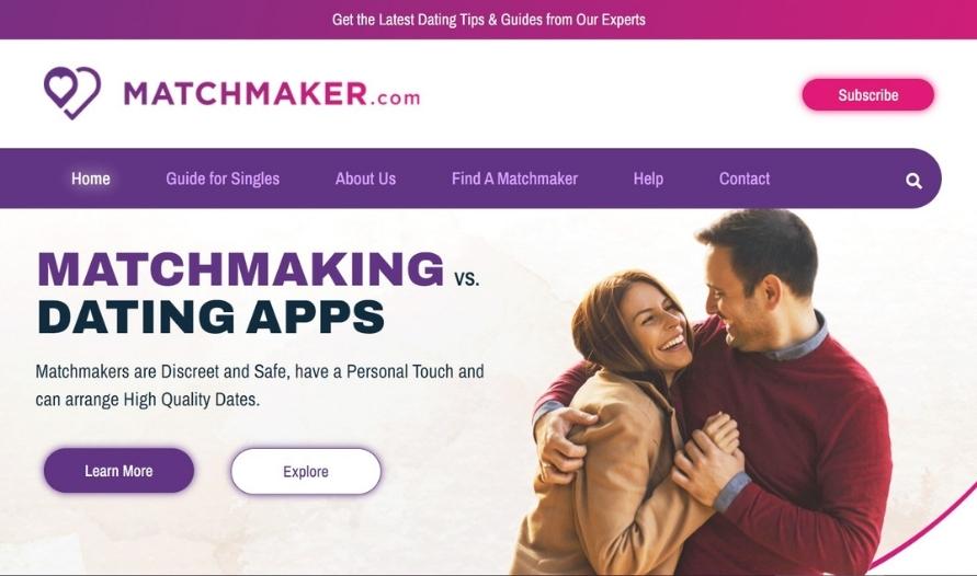 connects singles to matchmakers
